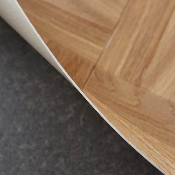 Gerflor, PVC podlaha - lino AladinTex Home 0025 Ardentes, na míru, šíře 4m, hnědá, bez podkladu, ložnice