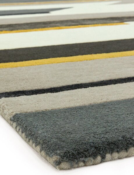 Tribeca Design Kusový koberec Blondie Rhombus Mustard Rozměry: 120x170 cm