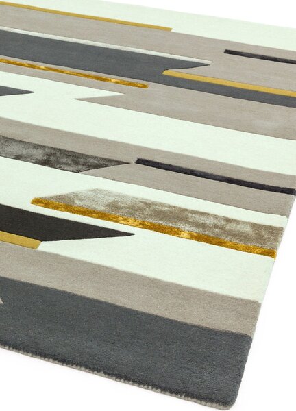 Tribeca Design Kusový koberec Blondie Rhombus Mustard Rozměry: 120x170 cm