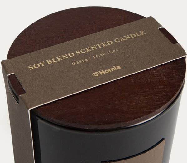 Svíčka URBAN LEATHER Amber Musk 781025