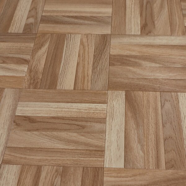 Gerflor, PVC podlaha - lino AladinTex Home 0025 Ardentes, na míru, šíře 4m, hnědá, bez podkladu, ložnice