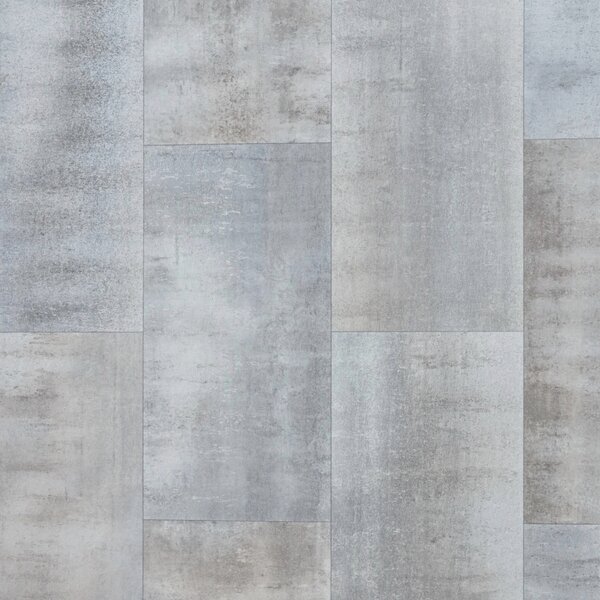 Gerflor, PVC podlaha - lino AladinTex Plus 2130 Nice Stone, na míru, šíře 4m, šedá, filc, chodba / předsíň