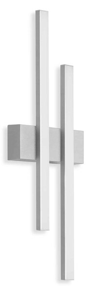 TF 313004TF TELEFUNKEN LED venkovní svítidlo 47 cm 2x8W 960lm stříbrná - BRILONER