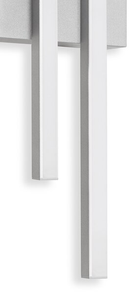 TF 313004TF TELEFUNKEN LED venkovní svítidlo 47 cm 2x8W 960lm stříbrná - BRILONER