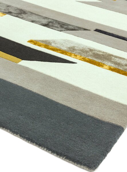 Tribeca Design Kusový koberec Blondie Rhombus Mustard Rozměry: 120x170 cm