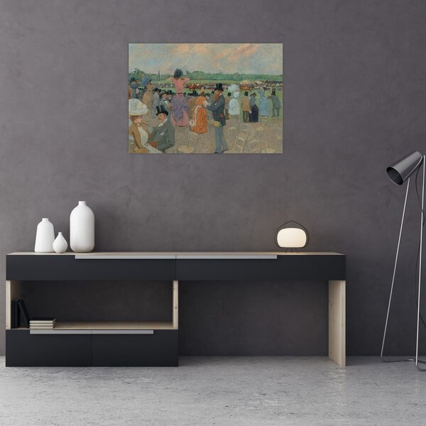 Obraz - Jean-Louis Forain, The Races at Longchamp, reprodukce (70x50 cm)