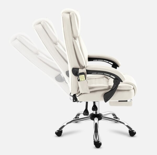 Masážní kancelářské křeslo Boss 6.0 béžové