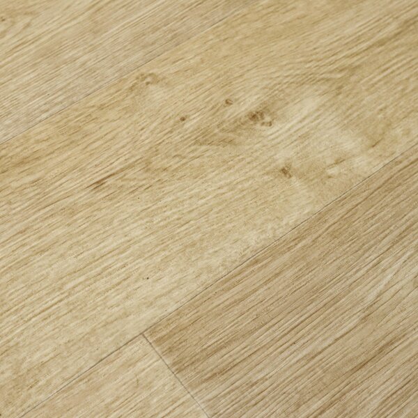 Gerflor, PVC podlaha - lino AladinTex Plus 2351 Timber Golden, na míru, šíře 4m, hnědá, filc, chodba / předsíň
