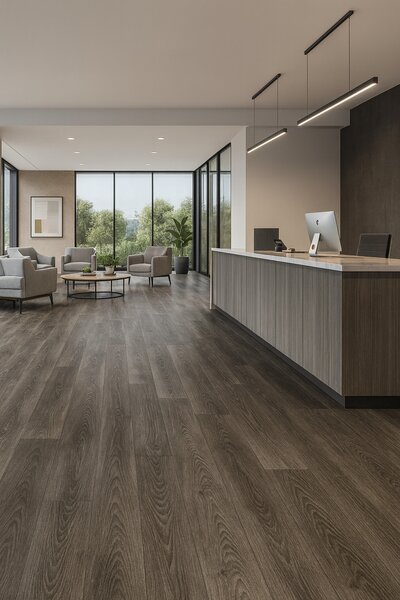 Beaulieu International Group, PVC podlaha - lino Master X Premium 3804, na míru, šíře 2m,4m, šedá, bez podkladu, chodba / předsíň