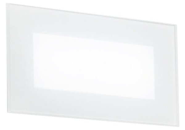 FAN INC-SLAB-506 Zápustné svítidlo do zdi SLAB, bílá, 18 x 4.5 x 8 cm, IP65, LED 5W, CCT - FANEUROPE