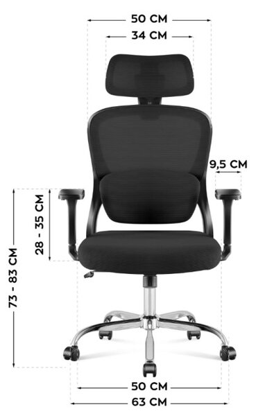Kancelářská židle Manager 3.2 Black