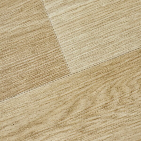 Gerflor, PVC podlaha - lino AladinTex Plus 2351 Timber Golden, na míru, šíře 4m, hnědá, filc, chodba / předsíň