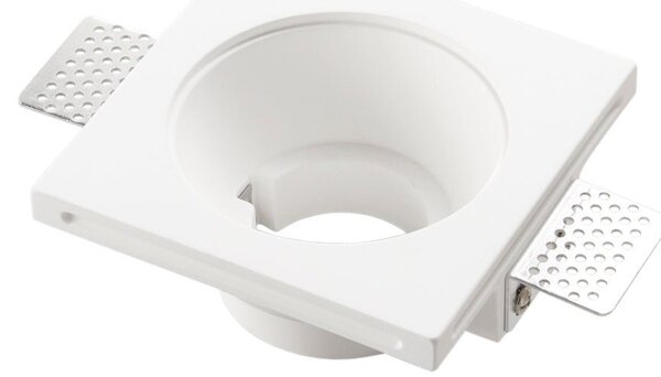 FAN INC-ENTITY-Q Zápustné svítidlo Entity, bílá, 1 x GU10, 12 x 12 x 5,4 cm - FANEUROPE