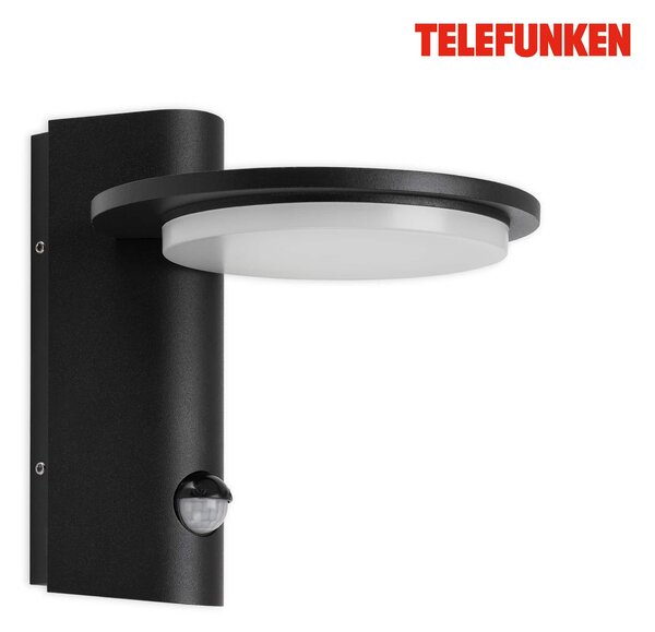 TF 312505TF TELEFUNKEN LED venkovní svítidlo 18,7 cm 10W 1200lm černá - BRILONER