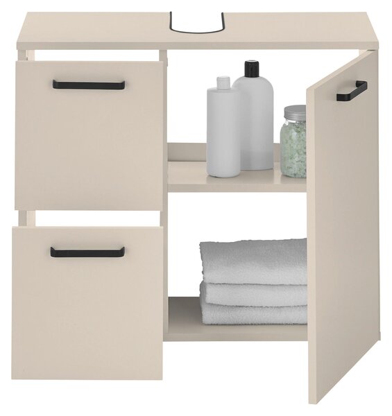 SKŘÍŇKA POD UMYVADLO, kašmírová, kašmírová, 70/60/35 cm MID.YOU - Koupelnové série, Online Only