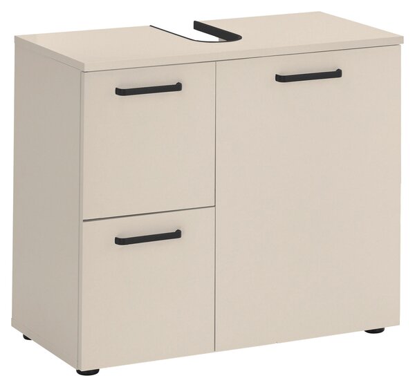 SKŘÍŇKA POD UMYVADLO, kašmírová, kašmírová, 70/60/35 cm MID.YOU - Koupelnové série, Online Only