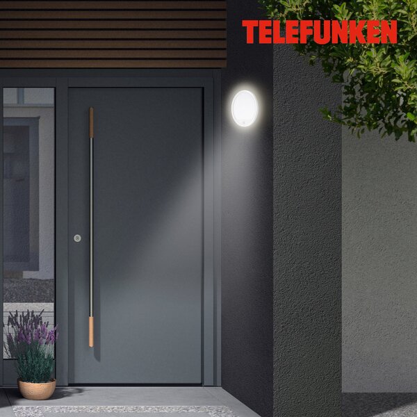 TF 313706TF TELEFUNKEN LED venkovní svítidlo pr. 28 cm 15W 2000lm bílé - BRILONER