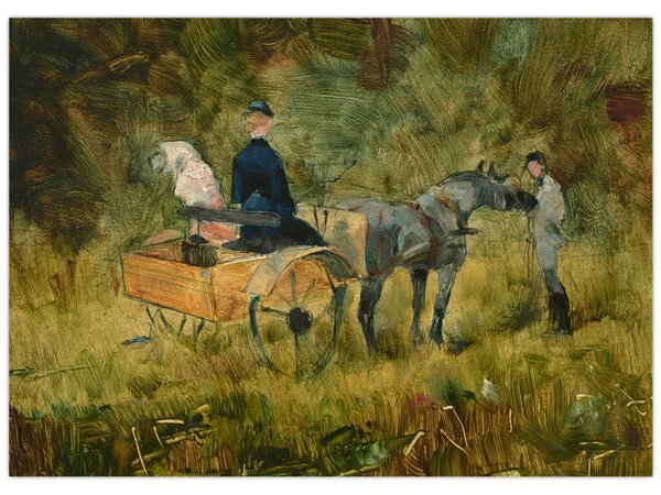 Obraz - Henri de Toulouse-Lautrec, The Trap, reprodukce (70x50 cm)