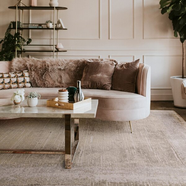 Tribeca Design Kusový koberec Trigger Champagne Gold Rozměry: 120x170 cm