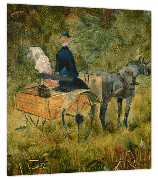 Obraz - Henri de Toulouse-Lautrec, The Trap, reprodukce (30x30 cm)