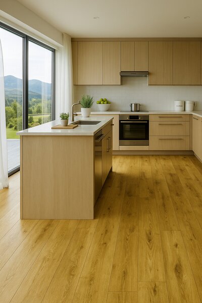 Beauflor, PVC podlaha - lino Texalino Supreme 667M Tasmanian Oak - dub, na míru, šíře 2m,3m,4m,5m, hnědá, filc, chodba / předsíň