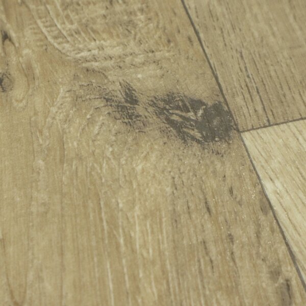 Beauflor, PVC podlaha - lino Texalino Supreme 667M Tasmanian Oak - dub, na míru, šíře 2m,3m,4m,5m, hnědá, filc, chodba / předsíň