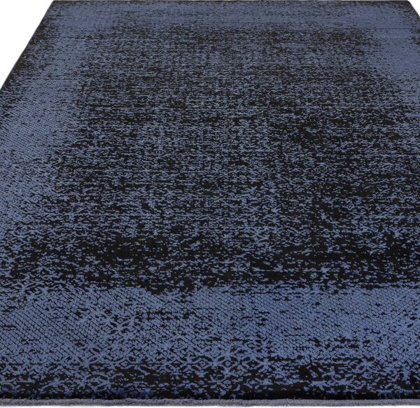 Tribeca Design Kusový koberec Trigger Indigo Black Rozměry: 120x170 cm
