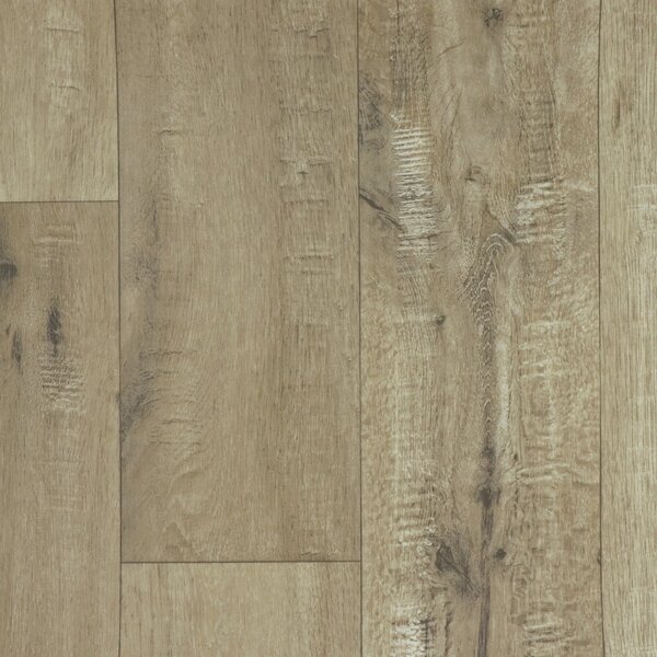 Beauflor, PVC podlaha - lino Texalino Supreme 616M Java Teak, na míru, šíře 2m,3m,4m,5m, béžová, filc, chodba / předsíň