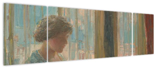 Obraz - Childe Hassam, The New York Window, reprodukce (170x50 cm)