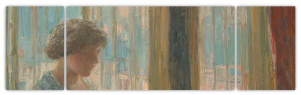 Obraz - Childe Hassam, The New York Window, reprodukce (170x50 cm)