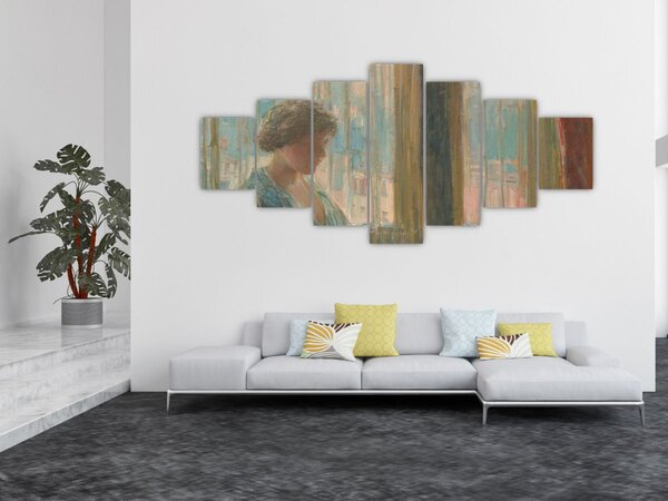 Obraz - Childe Hassam, The New York Window, reprodukce (210x100 cm)