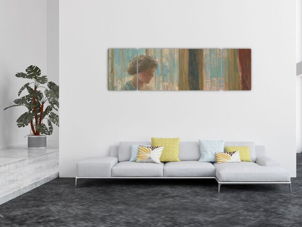 Obraz - Childe Hassam, The New York Window, reprodukce (170x50 cm)