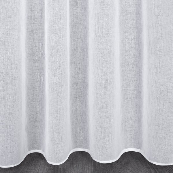 ZÁCLONA NA PÁSCE ELPIDIA 350X250 CM BÍLÁ