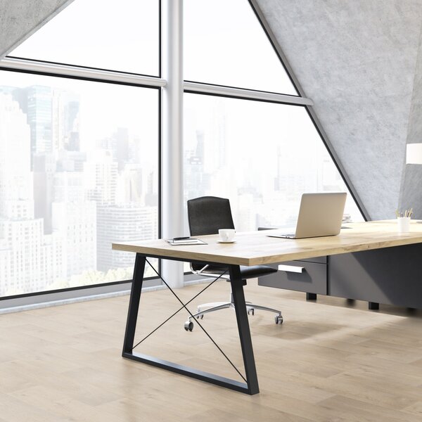 Gerflor, PVC podlaha - lino AladinTex Ultra 0720 Pure Oak clear, na míru, šíře 4m, béžová, filc, chodba / předsíň
