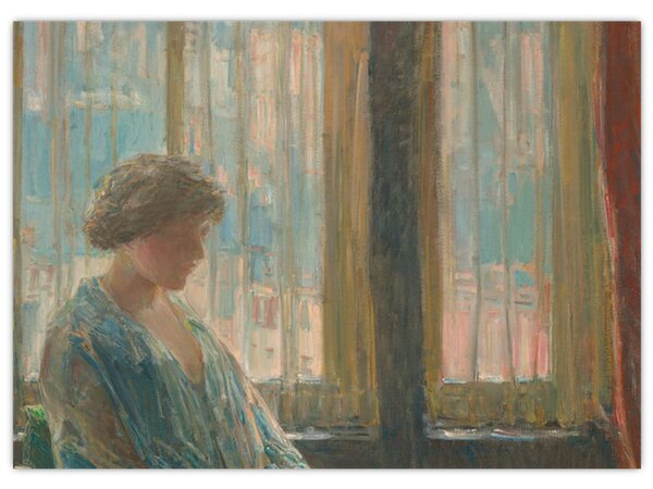 Obraz - Childe Hassam, The New York Window, reprodukce (70x50 cm)