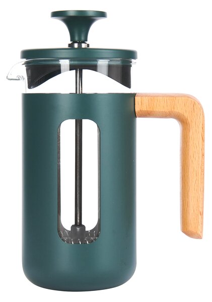 KitchenCraft French Press La Cafetiere PISA na 3 šálky, zelená LCPISA3CPGRNW