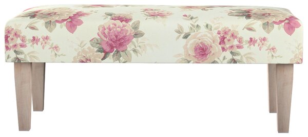 Dlouhá lavička 100x40cm barva vícebarevná látka vzorované