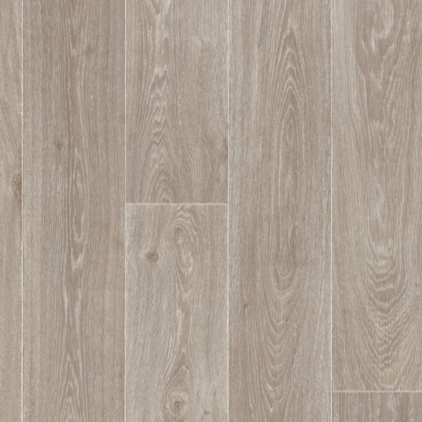 Gerflor, PVC podlaha - lino AladinTex Ultra 0179 Valencay patine, na míru, šíře 4m, hnědá, filc, chodba / předsíň