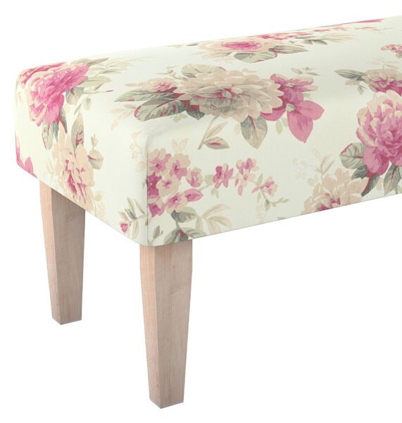 Dlouhá lavička 100x40cm barva vícebarevná látka vzorované