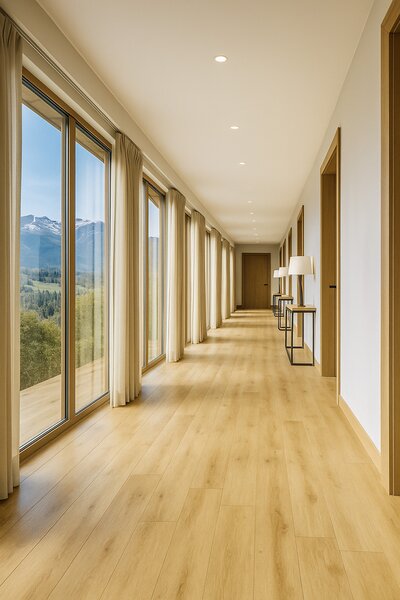Beauflor, PVC podlaha - lino Texalino Supreme 266M Vero, na míru, šíře 2m,3m,4m,5m, béžová, filc, chodba / předsíň