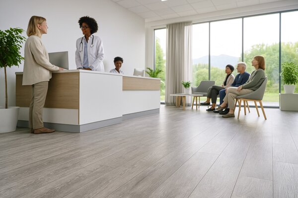 Beauflor, PVC podlaha - lino Texalino Supreme 970D Tasmanian Oak - dub, na míru, šíře 2m,3m,4m,5m, šedá, filc, chodba / předsíň