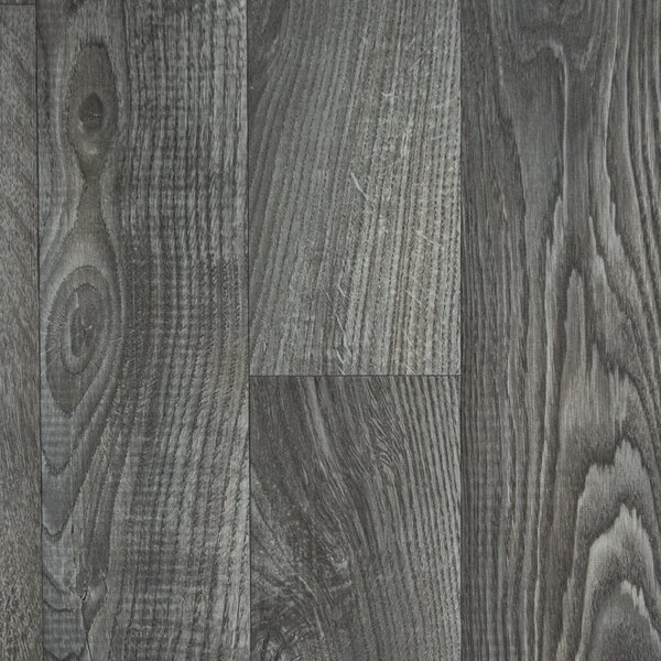 Beauflor, PVC podlaha - lino Blacktex White Oak 997D - dub, na míru, šíře 3m,4m, šedá, filc, chodba / předsíň
