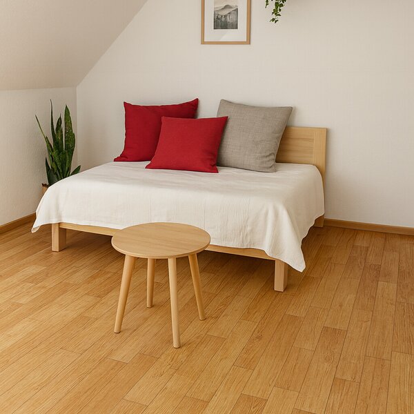 Multi-decor, PVC podlaha - lino AladinTex Start 8803 dub tm. béžový, na míru, šíře 2m, béžová, bez podkladu, dětský pokoj