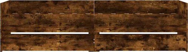 VidaXL Rám postele se zásuvkami 100 x 200 cm [3207340] Barva: šedá sonoma