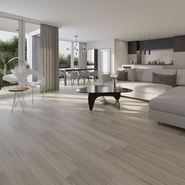 Beauflor, PVC podlaha - lino Texalino Supreme 991 L Pristine Oak - dub, na míru, šíře 2m,3m,4m,5m, hnědá, filc, chodba / předsíň