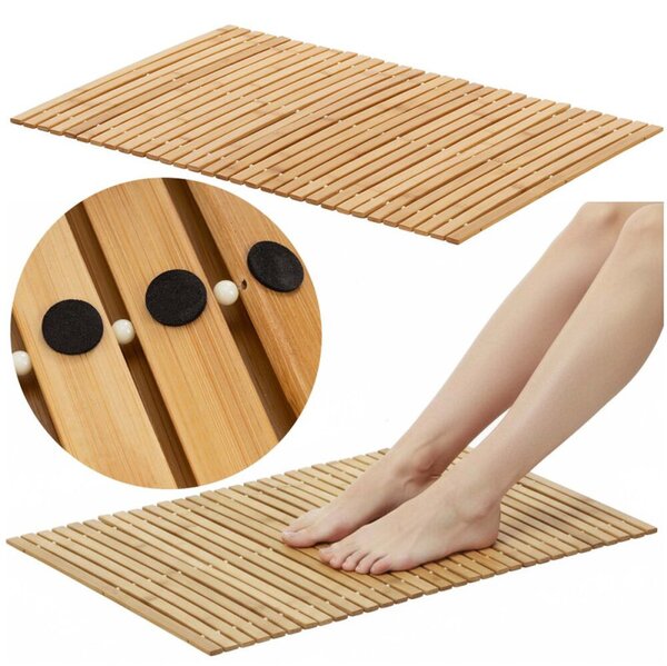 Koupelnová předložka 80x50 cm SPRINGOS HA7531přírodní