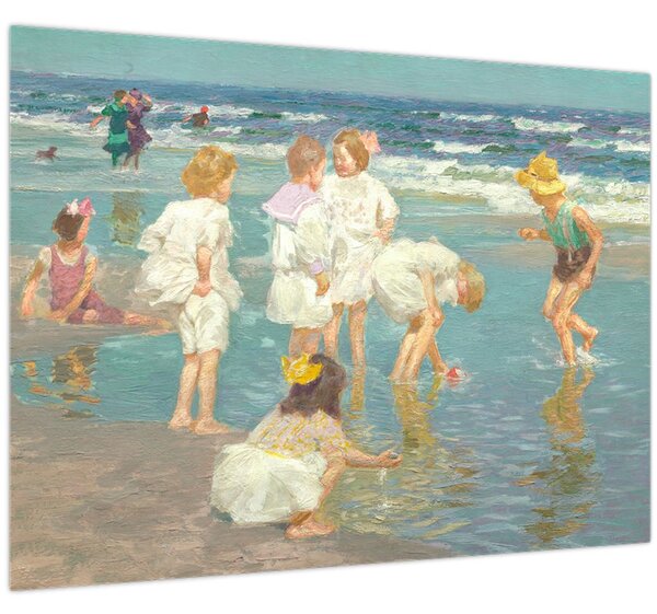 Obraz - Edward Henry Potthast, A Holiday, reprodukce (70x50 cm)