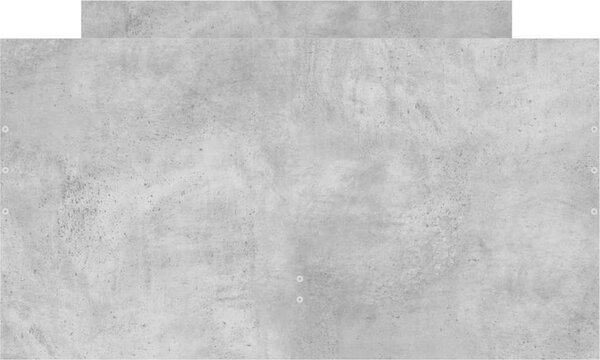 VidaXL Rám postele 90 x 200 cm Kompozitní dřevo [3207376] Barva: šedá sonoma