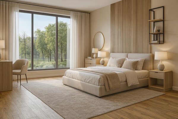 Beauflor, PVC podlaha - lino Texalino Supreme 7801 Valley Oak - dub, na míru, šíře 5m, hnědá, filc, chodba / předsíň