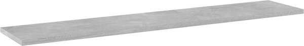 VidaXL Nástěnné police 4 ks 100x20x1,5 cm kompozitní dřevo [805382] Barva: Černý dub